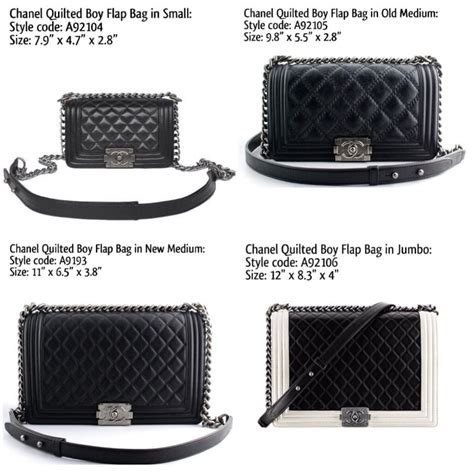 boy chanel old medium vs new medium|Chanel small boy bag black.